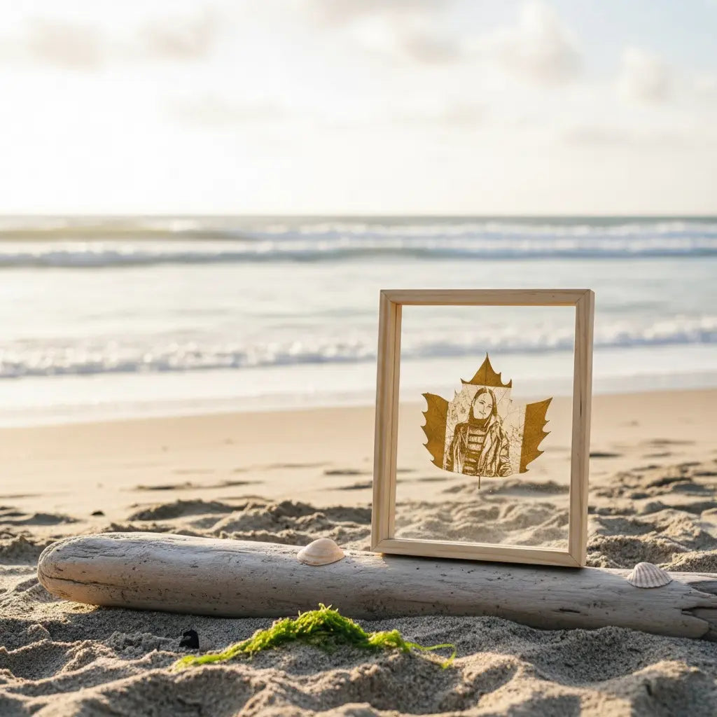 Custom Photo Leaf Engraving